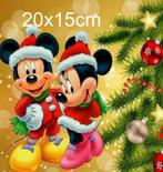 Diamond painting Mickey Mouse en Minnie Disney Kerst, Nieuw, Ophalen of Verzenden