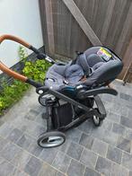 Poussette avec coque Mutsy Evo, Kinderen en Baby's, Kinderwagens en Combinaties, Ophalen, Zo goed als nieuw, Kinderwagen, Mutsy
