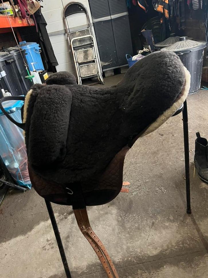 Christ barebackpad premium plus, bruin maat cob, Dieren en Toebehoren, Paarden en Pony's | Zadels, Zo goed als nieuw, Overige soorten