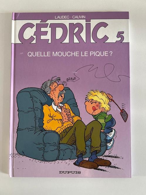 BD Cédric Quelle moustache le pique ?, Boeken, Stripverhalen, Gelezen, Eén stripboek, Ophalen of Verzenden