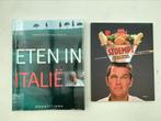 "Stoemp" & "Eten in Italië" (Antonio & Priscilla Carluccio), Boeken, Ophalen, Zo goed als nieuw