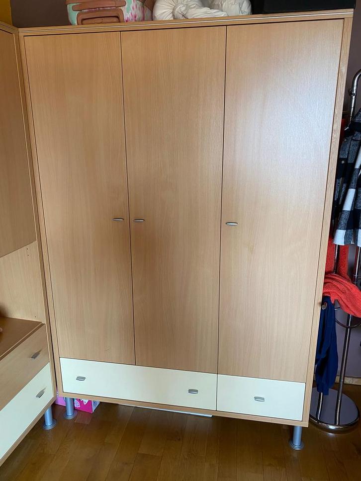 Set van 3 kasten kinderkamer en bureau, Huis en Inrichting, Kasten | Kleerkasten, Zo goed als nieuw, Ophalen