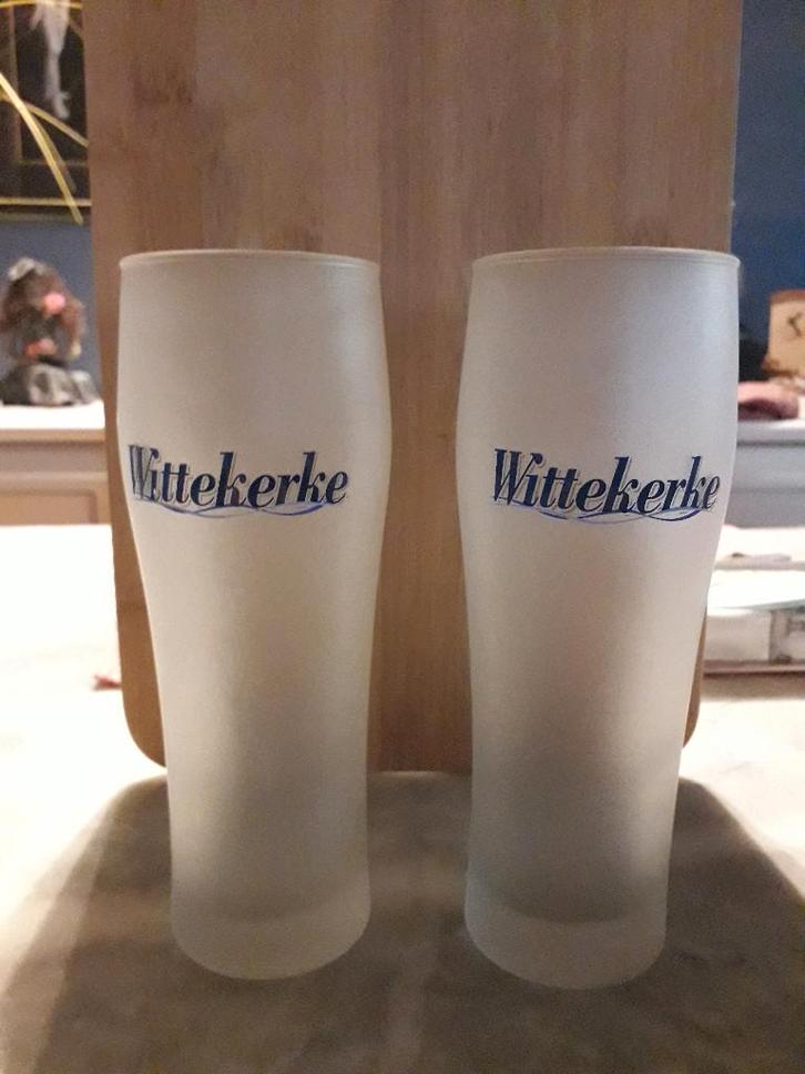 glas Wittekerke, Collections, Verres & Petits Verres, Utilisé, Verre à bière, Enlèvement ou Envoi