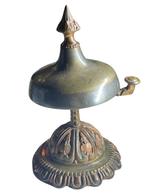 Tafel- of aanrechtbel van koper en brons, Antiek en Kunst, Antiek | Brons en Koper, Ophalen of Verzenden, Brons