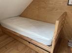 Ikea kinderbed (inclusief onderbed), Beige, Une personne, Utilisé, Bois