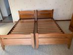 1 persoonsbedden 2 stuks, Huis en Inrichting, Slaapkamer | Bedden, Ophalen, Gebruikt, 90 cm, Eenpersoons