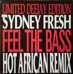 12" Sydney Fresh – Feel The Bass (Hot African Remix) Sydney, Cd's en Dvd's, Vinyl | Dance en House, Trip Hop of Breakbeat, Gebruikt