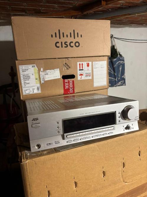 JVC RX-6042 AV Receiver – 5.1 Surround, Audio, Tv en Foto, Home Cinema-sets, Gebruikt, Dvd-speler, 5.1-systeem, 70 watt of meer