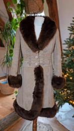 Vintage 70s Afghaanse lammy shearling schapenvacht winterjas, Kleding | Dames, Bruin, Niet ingevuld, Ophalen of Verzenden, Zo goed als nieuw