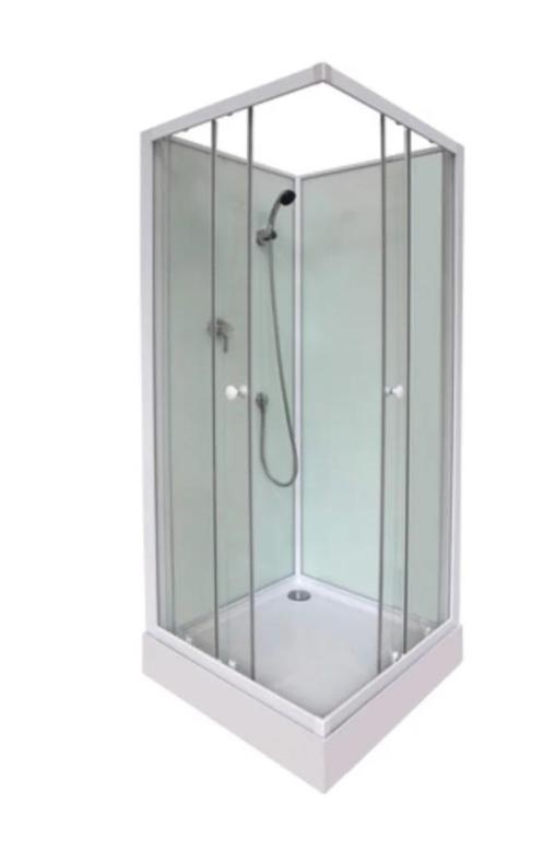 douchecabine white, Doe-het-zelf en Bouw, Sanitair, Glas, Ophalen