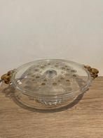 Vintage taartschaal van Walther Glass Duitsland, Antiek en Kunst, Ophalen of Verzenden