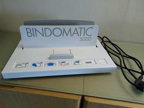 Bindomatic 5000  + documentenhouder   in zeer goede staat, Zakelijke goederen, Kantoor en Winkelinrichting | Kantoorartikelen