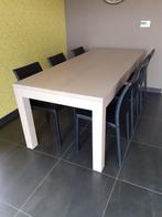 tafel, Ophalen, Eikenhout, 200 cm of meer, 50 tot 100 cm
