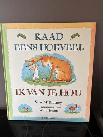 Groot kinderboek Raad eens hoeveel ik van je hou beschikbaar voor biedingen