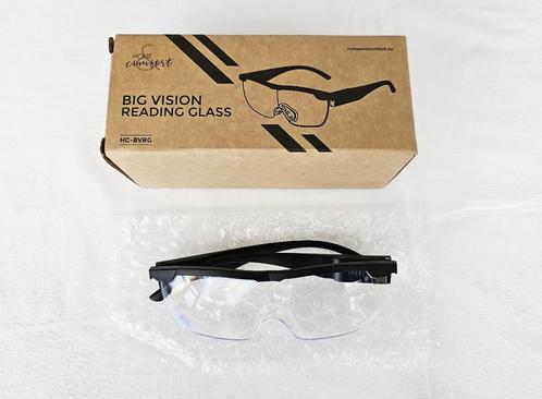 Leesbril - Big Vision Reading Glass – sterkte 3 - nieuw, Handtassen en Accessoires, Zonnebrillen en Brillen | Heren, Nieuw, Bril