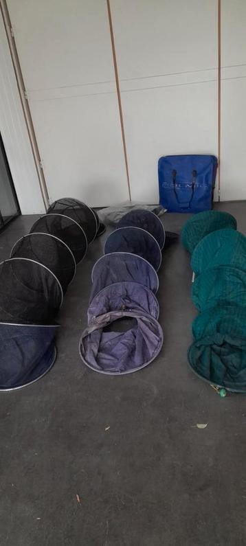 Colmic Eva tassen met 4 leefnetten  beschikbaar voor biedingen