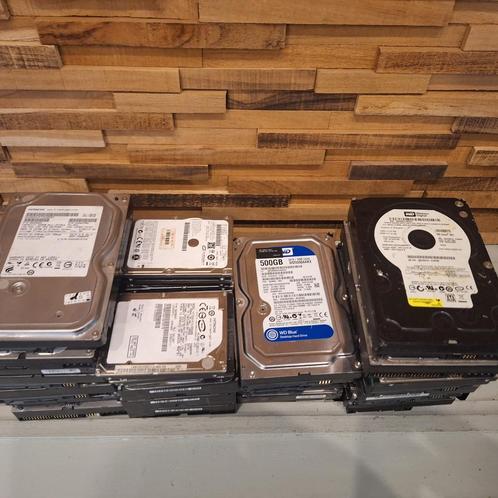 Lot HDD 2,5/3,5'' Sata IDE Toshiba, Seagate, WDC, Hitachi an, Computers en Software, Harde schijven, Gebruikt, Desktop, Intern