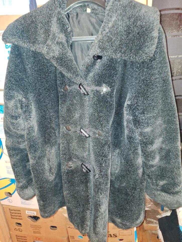 Fausse fourrure et gilets, Vêtements | Femmes, Vestes | Hiver, Porté, Taille 46/48 (XL) ou plus grande, Noir, Enlèvement