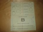 Ancien Certificat d'Immatriculation Honda 350 CC 1974, Ophalen of Verzenden, Honda