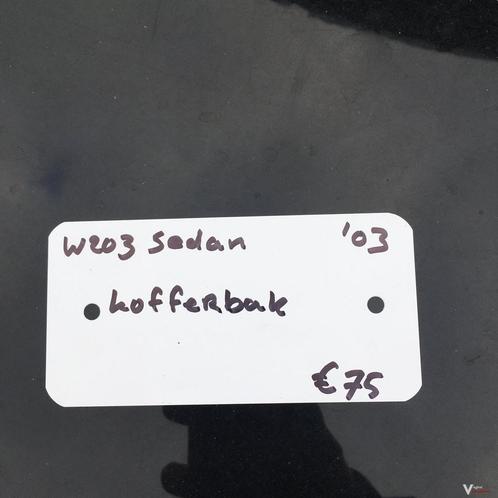 Mercedes W203 Sedan 2003 Achterklep, Auto-onderdelen, Carrosserie, Achterklep, Achter, Gebruikt, Ophalen