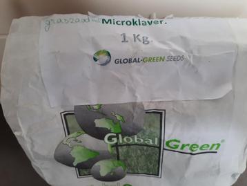 Graszaad met microklaver 5% 1kg beschikbaar voor biedingen