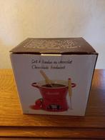 cadeautjestijd : chocoladefondue setje voor 2 pers, Enlèvement, Neuf, Bougie chauffe-plat, Service à fondue