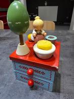 Vintage houten naaikistje, Antiek en Kunst, Ophalen of Verzenden