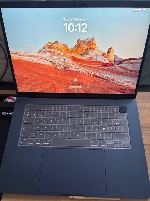 Macbook air M3 15 inch (A3114), Computers en Software, Apple Macbooks, Zo goed als nieuw, MacBook Air, 15 inch, 512 GB, 16 GB