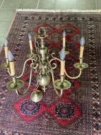 Lustre Hollandais en Bronze à 6 branches., Enlèvement, Bronze