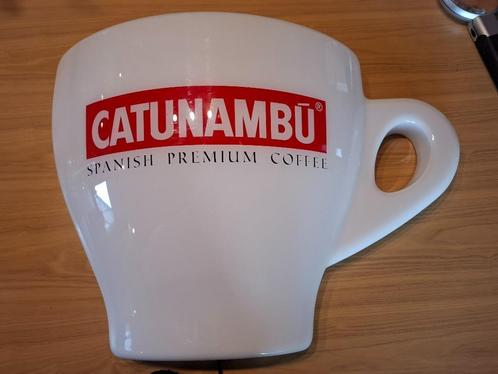 lichtreclame koffie Cantunambu, Verzamelen, Overige Verzamelen, Zo goed als nieuw, Ophalen