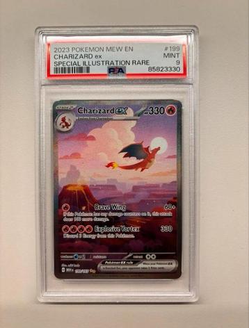 PSA 9 151-set Charizard #199