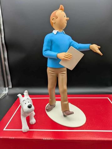 Tintin et Milou 25cm beschikbaar voor biedingen