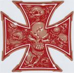 Iron Cross Skull sticker #5, Verzenden, Nieuw