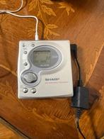 Sharp MD-MT180H (S) MiniDisc Walkman, Audio, Tv en Foto, Walkmans, Discmans en Minidiscspelers, Ophalen of Verzenden, Minidisc-speler