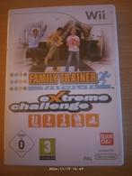 Wii family trainer extreme challenge met boekje, Games en Spelcomputers, Games | Nintendo Wii, Ophalen of Verzenden, Zo goed als nieuw