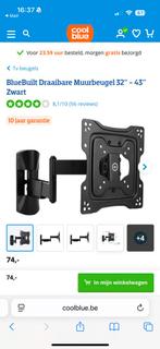 BlueBuilt Draaibare Muurbeugel 32" - 43" Zwart, Enlèvement, Neuf