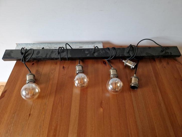 Industriële hanglamp, Huis en Inrichting, Lampen | Spots, Zo goed als nieuw, Ophalen