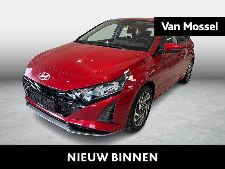 Hyundai i20 TECHNO, Auto's, Hyundai, Bedrijf, Te koop, i20, Benzine, Stadsauto, 5 deurs, Automaat, Rood, Overige kleuren, Stof
