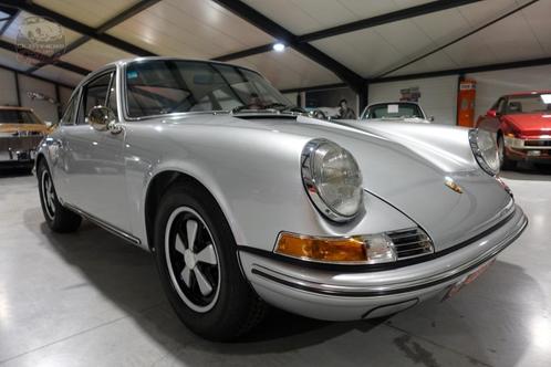 1971 Porsche 911E coupé, Auto's, Oldtimers, Bedrijf, Te koop, Porsche, Benzine, Coupé, 2 deurs, Handgeschakeld, Zilver of Grijs