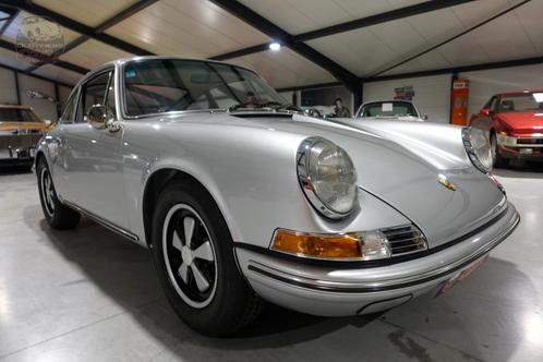 Porsche 911E coupé 1971, Autos, Oldtimers & Ancêtres, Entreprise, Achat, Porsche, Essence, Coupé, 2 portes, Boîte manuelle, Argent ou Gris