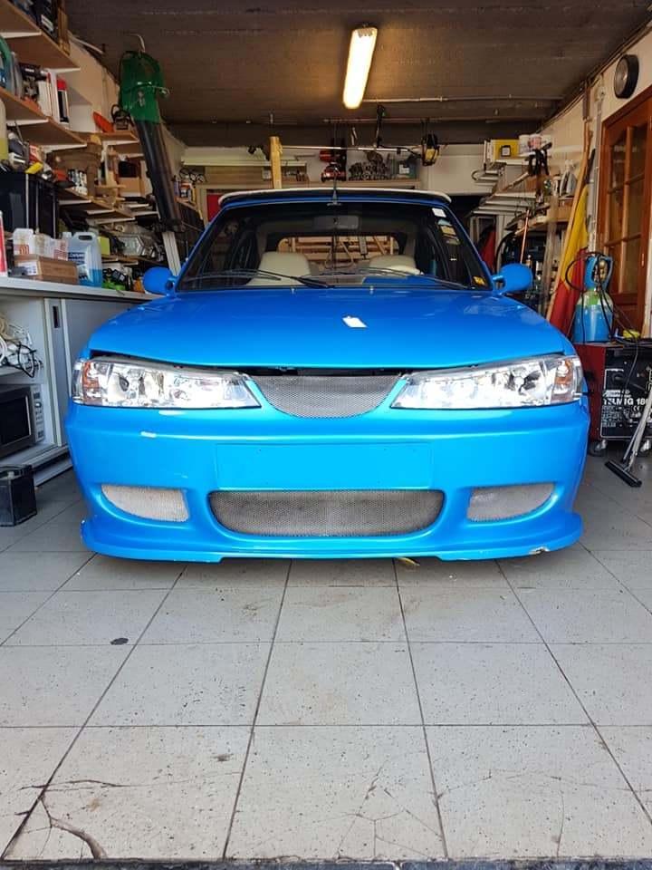 205 Rolan Garros cabriolet elektrisch dak, restauratie nodig, Auto's, Peugeot, Particulier, Elektrisch, Cabriolet, Ophalen