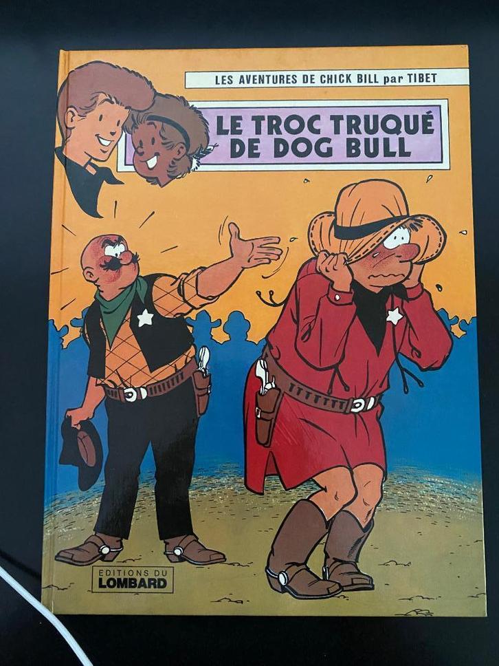Chick Bill Tibet 32 . Le troc truqué de Dog Bull 1981, Boeken, Stripverhalen, Gelezen, Ophalen of Verzenden