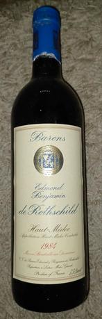 Barons du vin Edmond Benjamin de Rothschild Haut-Médoc 1984, Enlèvement