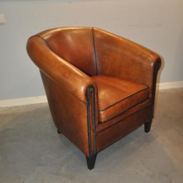 York, schapenleren clubfauteuil beschikbaar voor biedingen