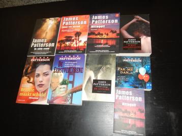 9 boeken van James Patterson beschikbaar voor biedingen