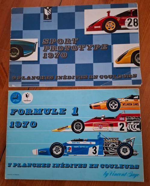 Marabout 2 albums prototype formule 1 jaar 1970 # panini, Boeken, Auto's | Boeken, Gelezen, Alfa Romeo, Ophalen of Verzenden