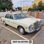 Mercedes 280 SEL 1972 | Route 66 auctions, Auto's, Automaat, 4 deurs, Beige, Mercedes-Benz