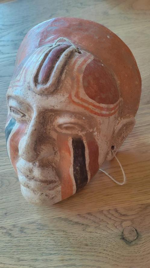 Dodensmasker van een mayakoning, Antiek en Kunst, Kunst | Beelden en Houtsnijwerken, Ophalen