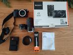 Sony A6000 hybride camera + 2 lenzen, Audio, Tv en Foto, Fotocamera's Digitaal, Ophalen, Zo goed als nieuw, Spiegelreflex, Sony
