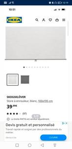 Set van 3 jaloezieën van IKEA Skogsklover 100cm, 50 tot 100 cm, 150 tot 200 cm, Gebruikt, Wit
